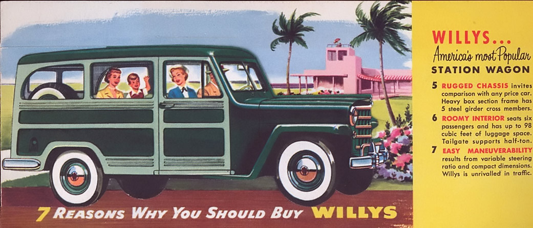 1953 Willys Jeep Brochure Page 4